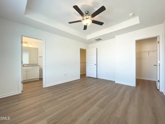 wooden floor in an empty room