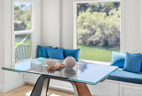 a spacious bedroom with a bed and a desk