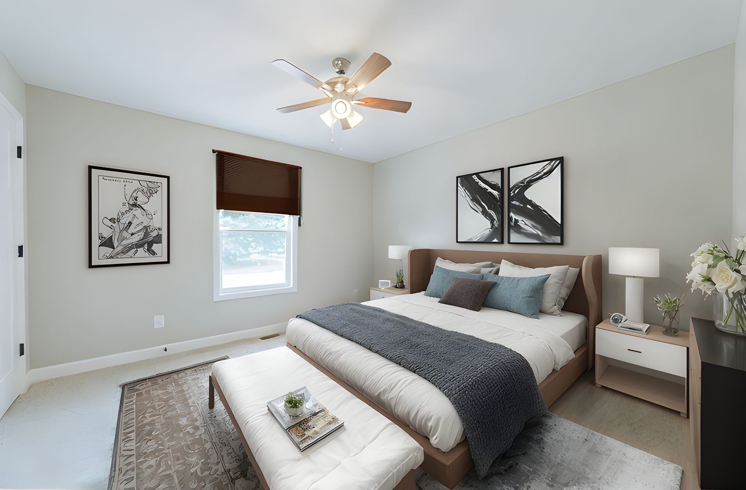 341 Wiseman Road Tullahoma, TN 37388 - Photo 14 of 21 a bedroom with a bed and a window