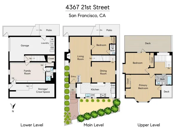 $2,395,000 | 4367 21st Street, San Francisco, CA 94114