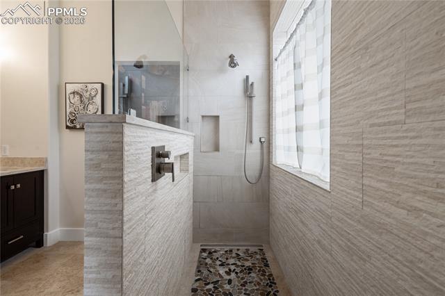 15110 Ridgefield Lane Colorado Springs, CO 80921 - Photo 21 of 50 Master bathroom has heated floor