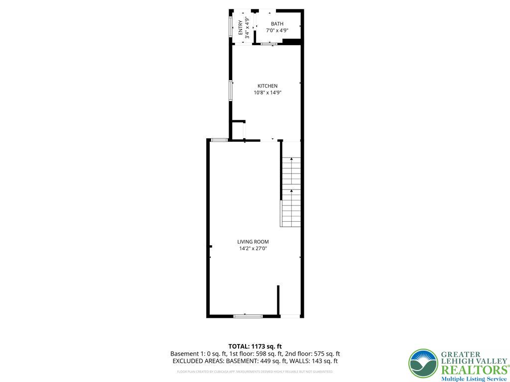 535 North Front Street Allentown, PA 18102 - Photo 50 of 51 a picture of a floor plan