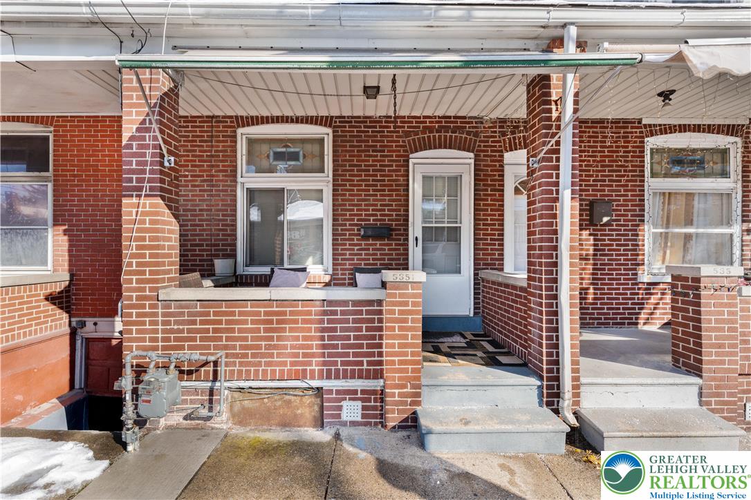 535 North Front Street Allentown, PA 18102 - Photo 5 of 51 a front view of a house with a garage