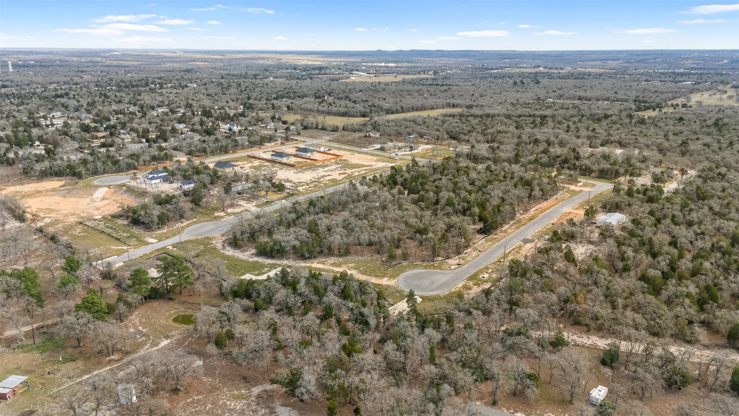 130 Las Cimas Drive Elgin, TX 78621 - Photo 4 of 5 a view of city and mountain