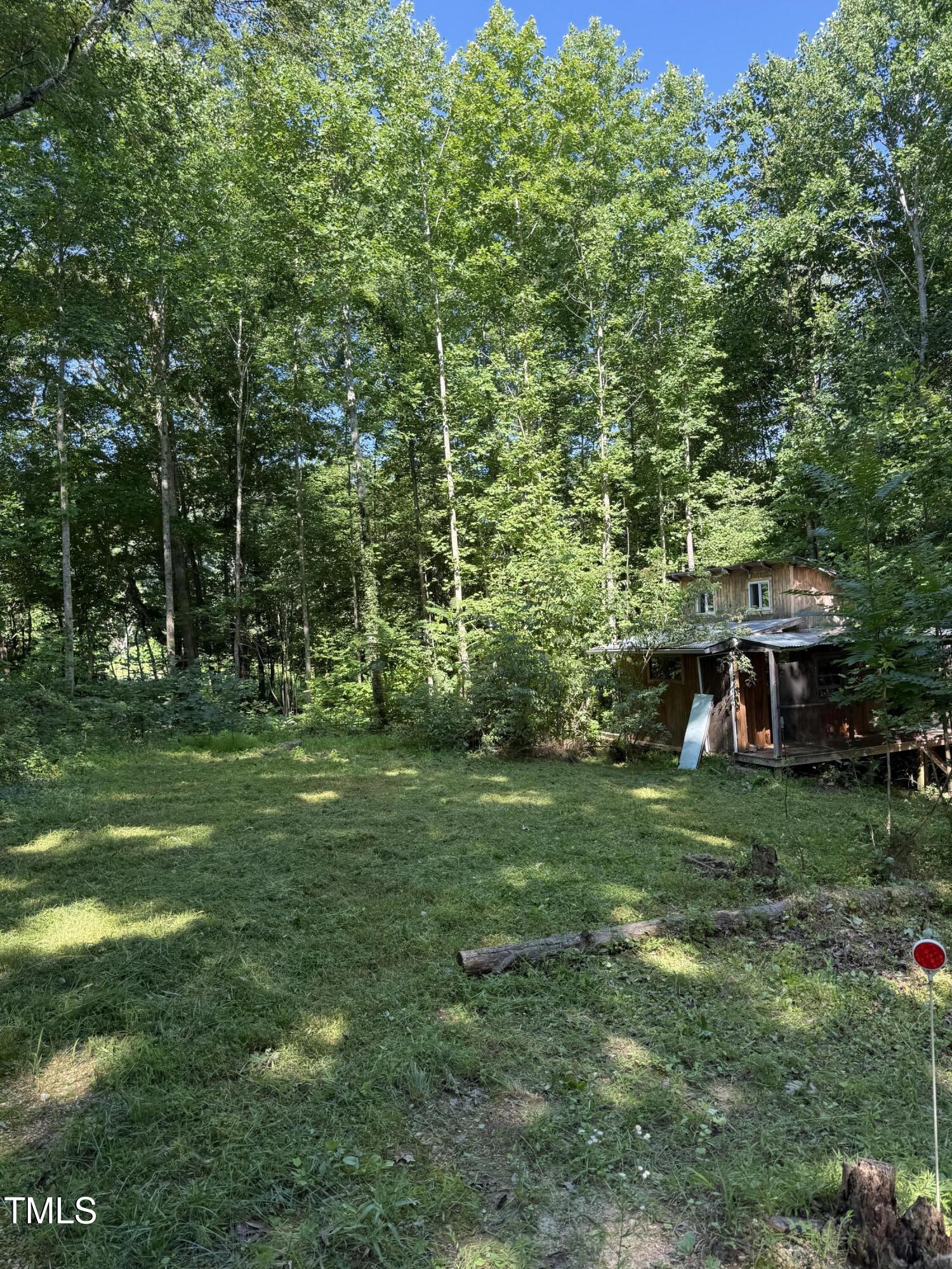 190 Louise Jenkins Road Moncure, NC 27559 - Photo 3 of 6 a view of a tree in a yard with a house