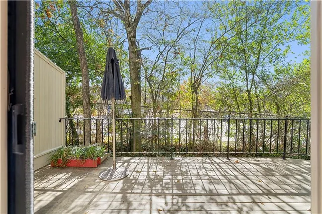 a front view of a house with a stairs