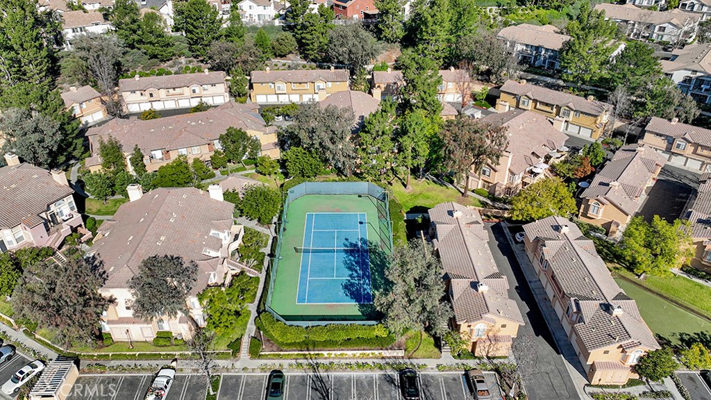 19431-57d Rue De Valore Lake Forest, CA 92610 - Photo 29 of 31 an aerial view of a house with a garden and plants