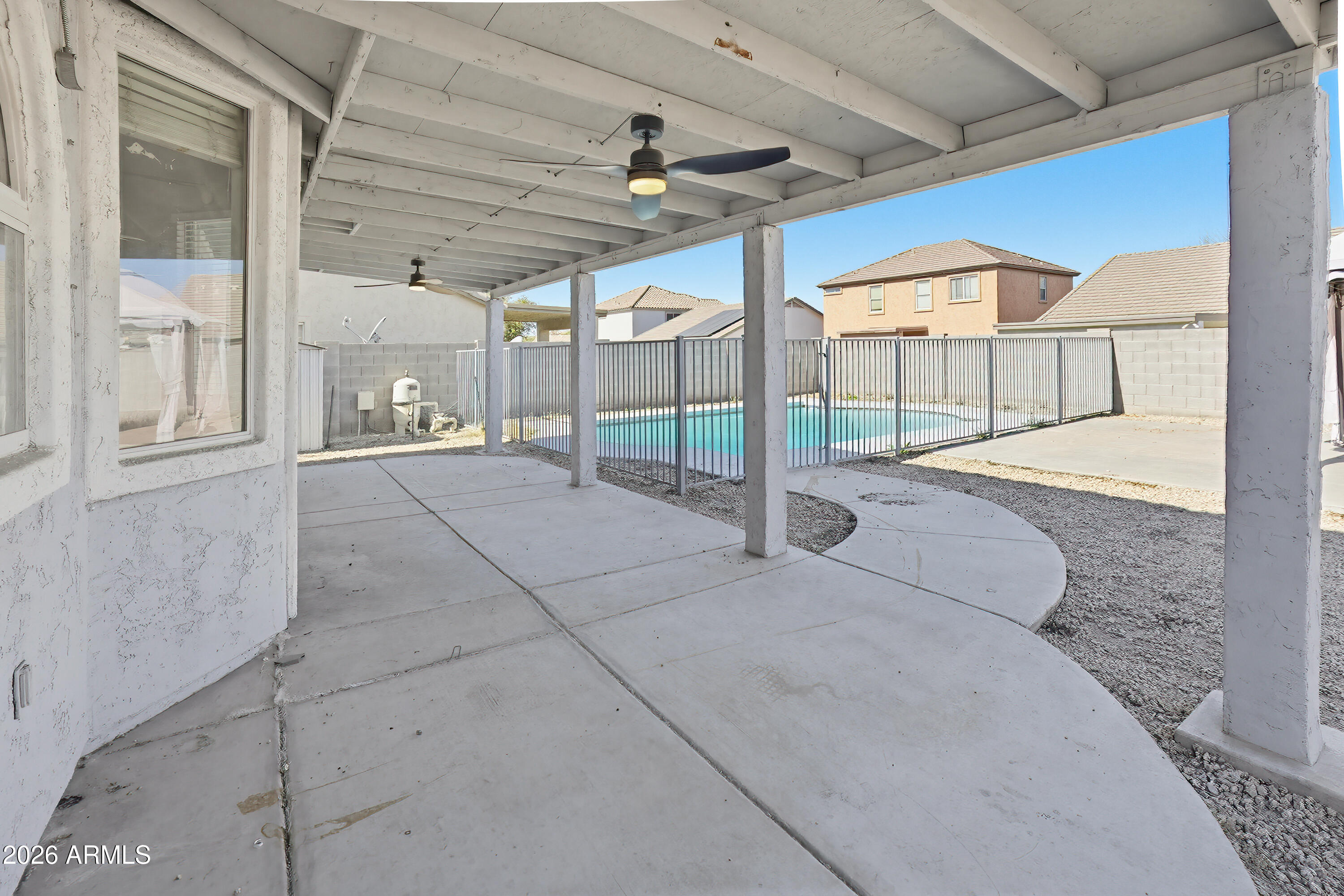 3818 West Carson Road Phoenix, AZ 85041 - Photo 34 of 41 a view of a backyard