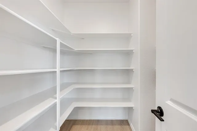 a view of a room with shelf