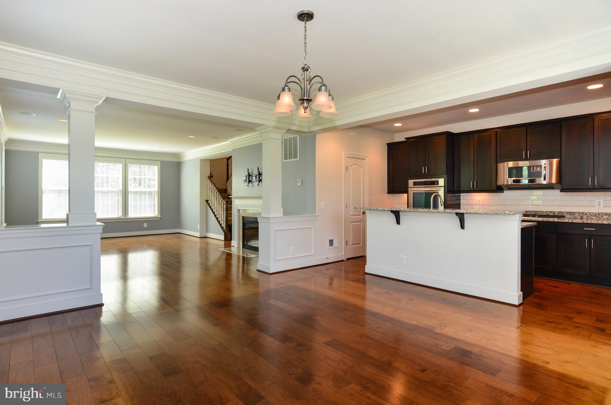 5785 Hunting Creek Road Alexandria, VA 22303 - Photo 5 of 28 Dining Room open to kitchen and deck