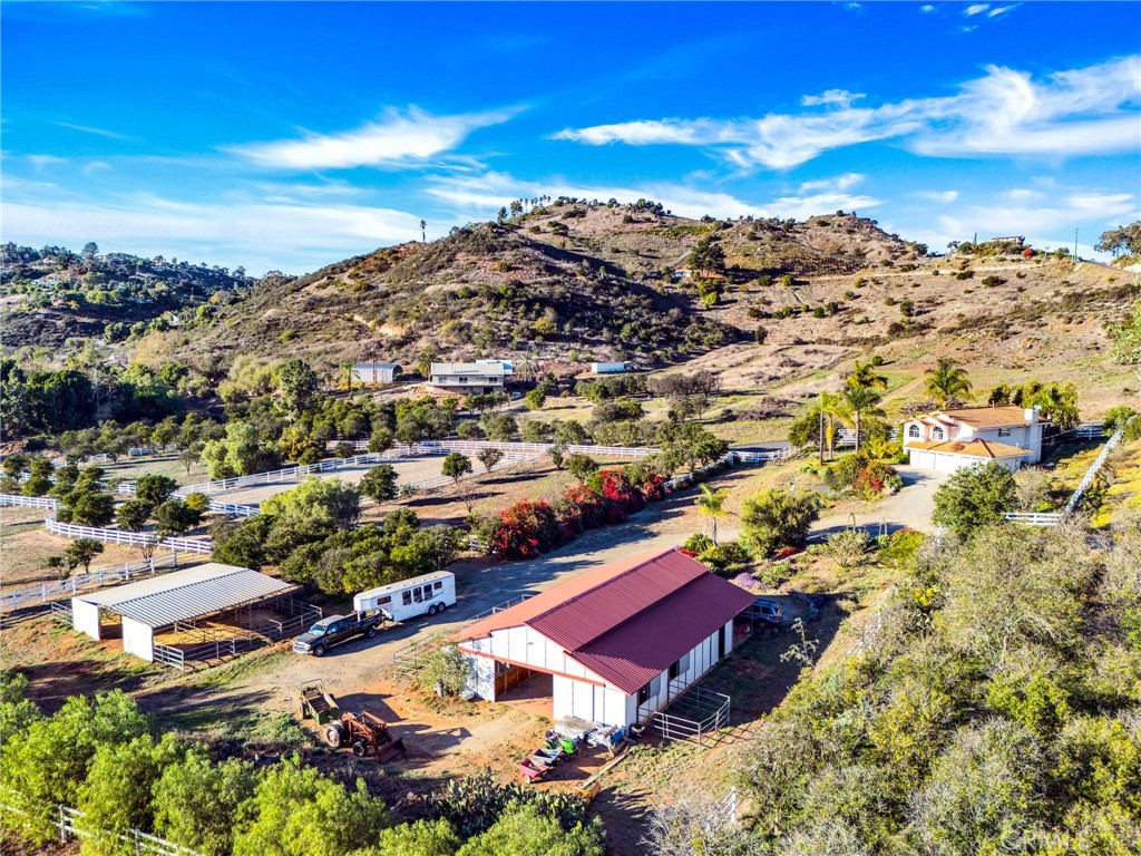 334 Rainbow Crest Road Fallbrook, CA 92028 - Photo 9 of 42 an aerial view of residential houses with outdoor space