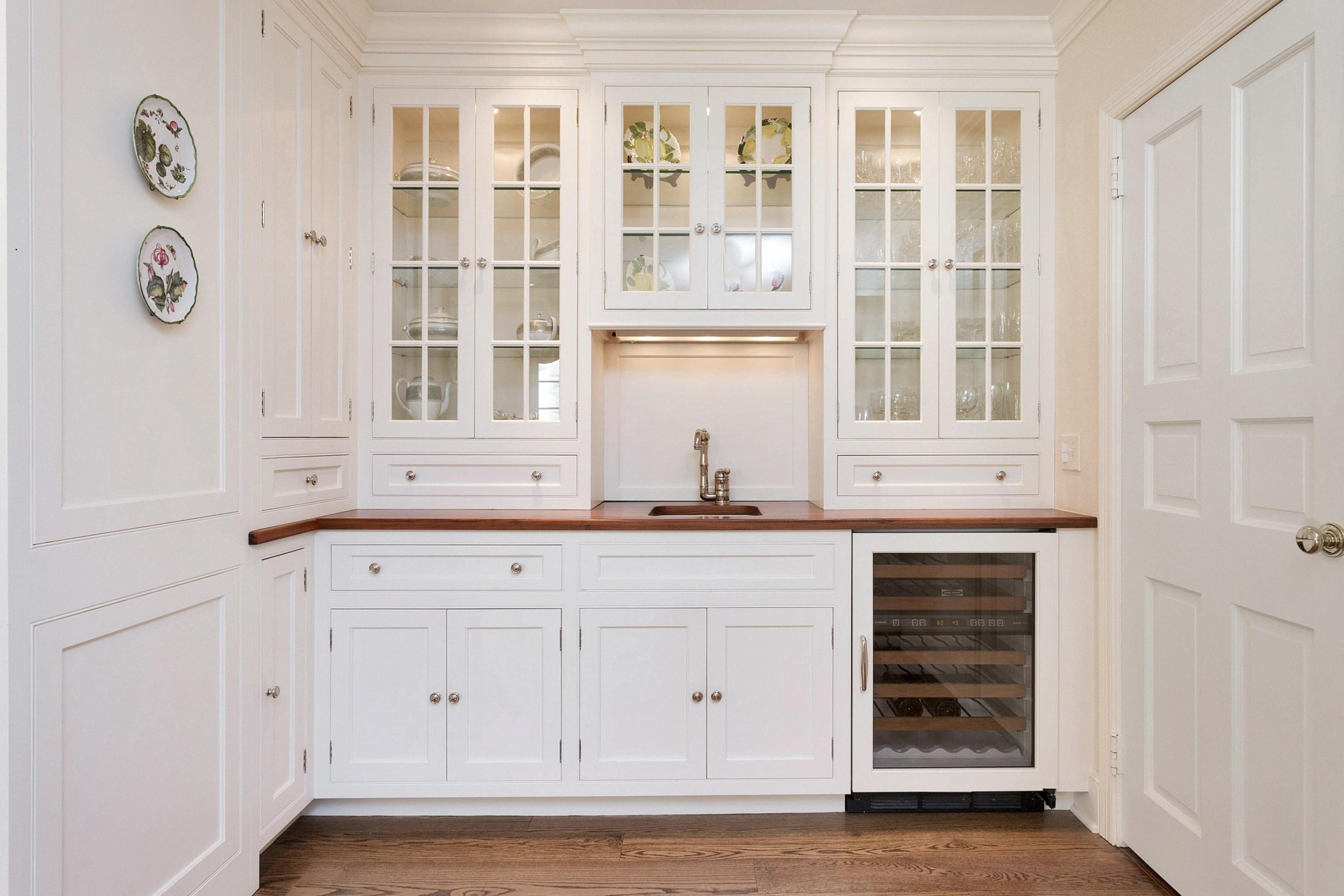 87 Ridge Acres Road Darien, CT 06820 - Photo 17 of 36 a view with granite countertop white cabinets and a sink
