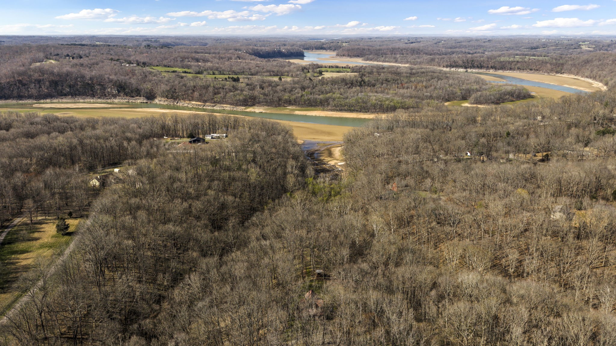 112 Settlers Point Road Fountain Run, KY 42133 - Photo 28 of 30 a view of a lake with a city