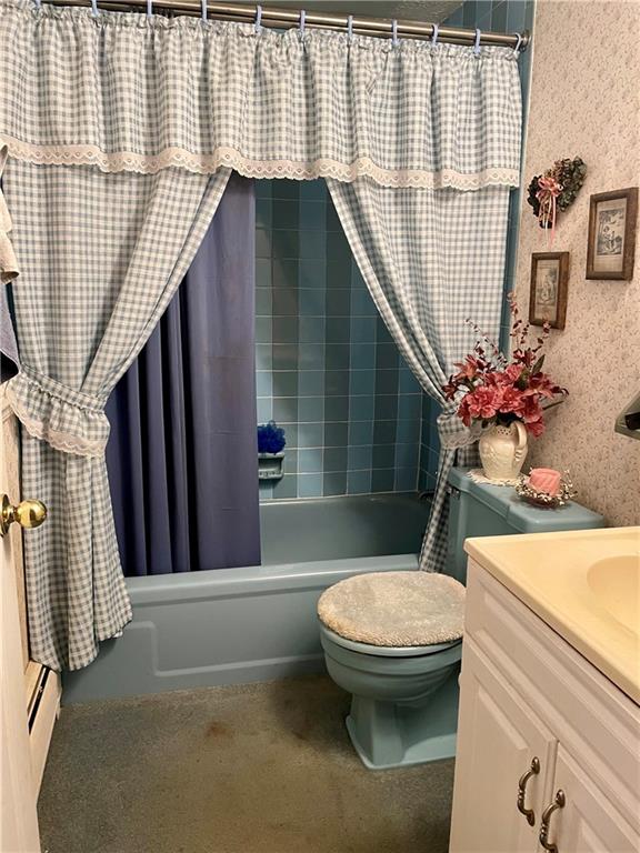 719 Zehner Road Indiana, PA 15701 - Photo 10 of 14 a bathroom with a sink toilet and shower