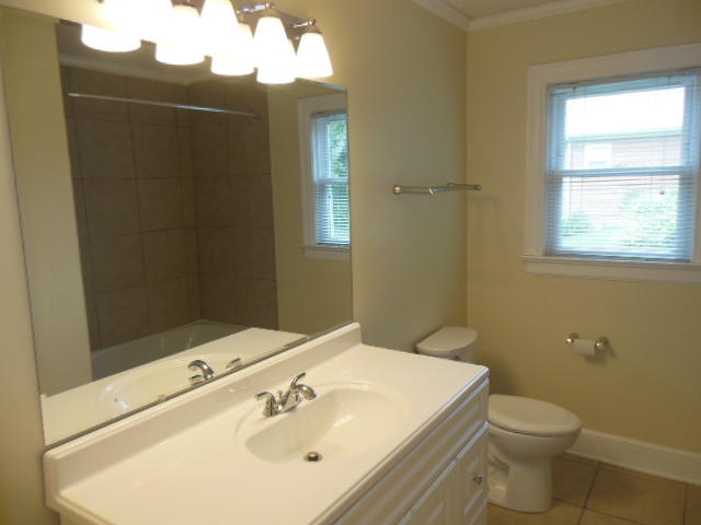 4645 Grandin Road Southwest Roanoke, VA 24018 - Photo 9 of 23 a bathroom with a sink a toilet and shower