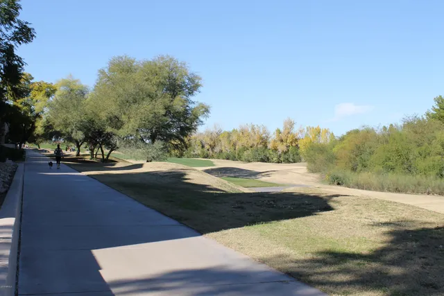 a view of outdoor space with green space