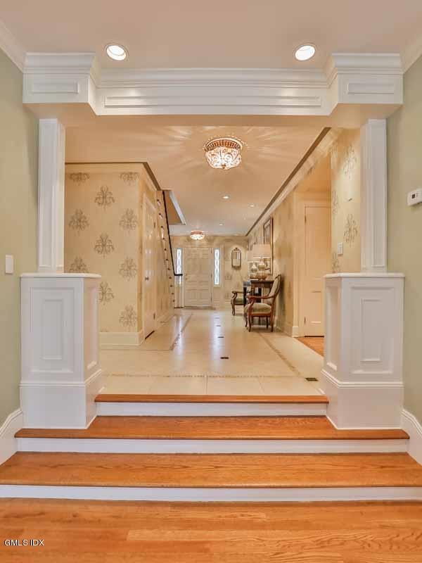 385 Middlesex Road Darien, CT 06820 - Photo 6 of 28 a view of kitchen with furniture and staircase