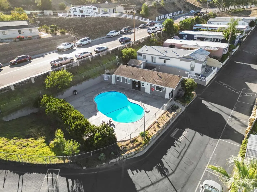 1455 Alturas Street, Unit 41 Fallbrook, CA 92028 - Photo 4 of 52 an aerial view of residential houses with outdoor space