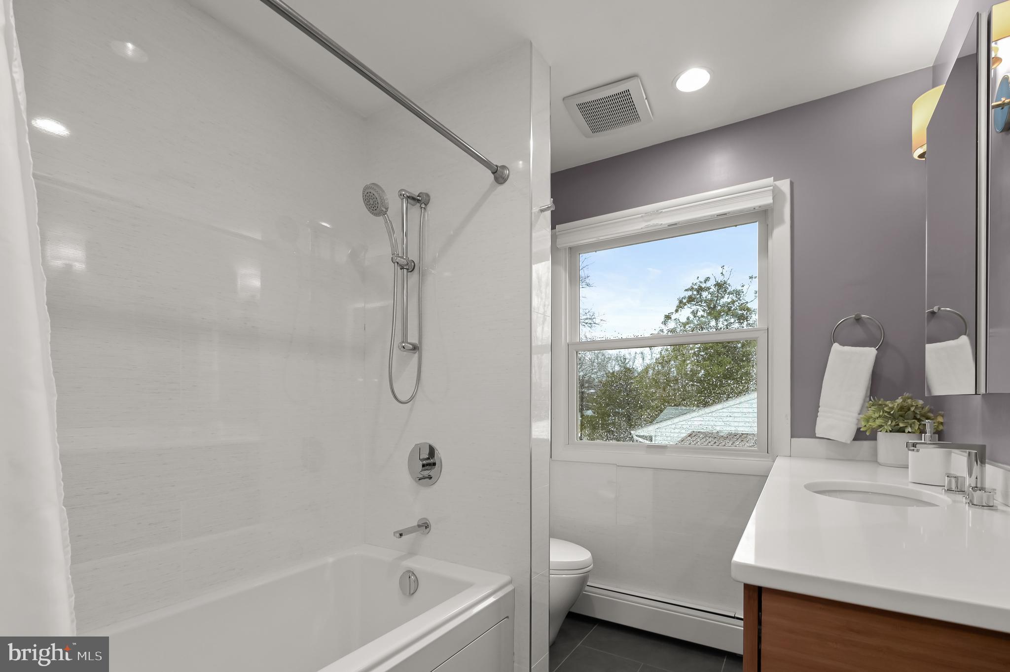 10600 Lilac Place Silver Spring, MD 20903 - Photo 29 of 43 a bathroom with a sink toilet and shower