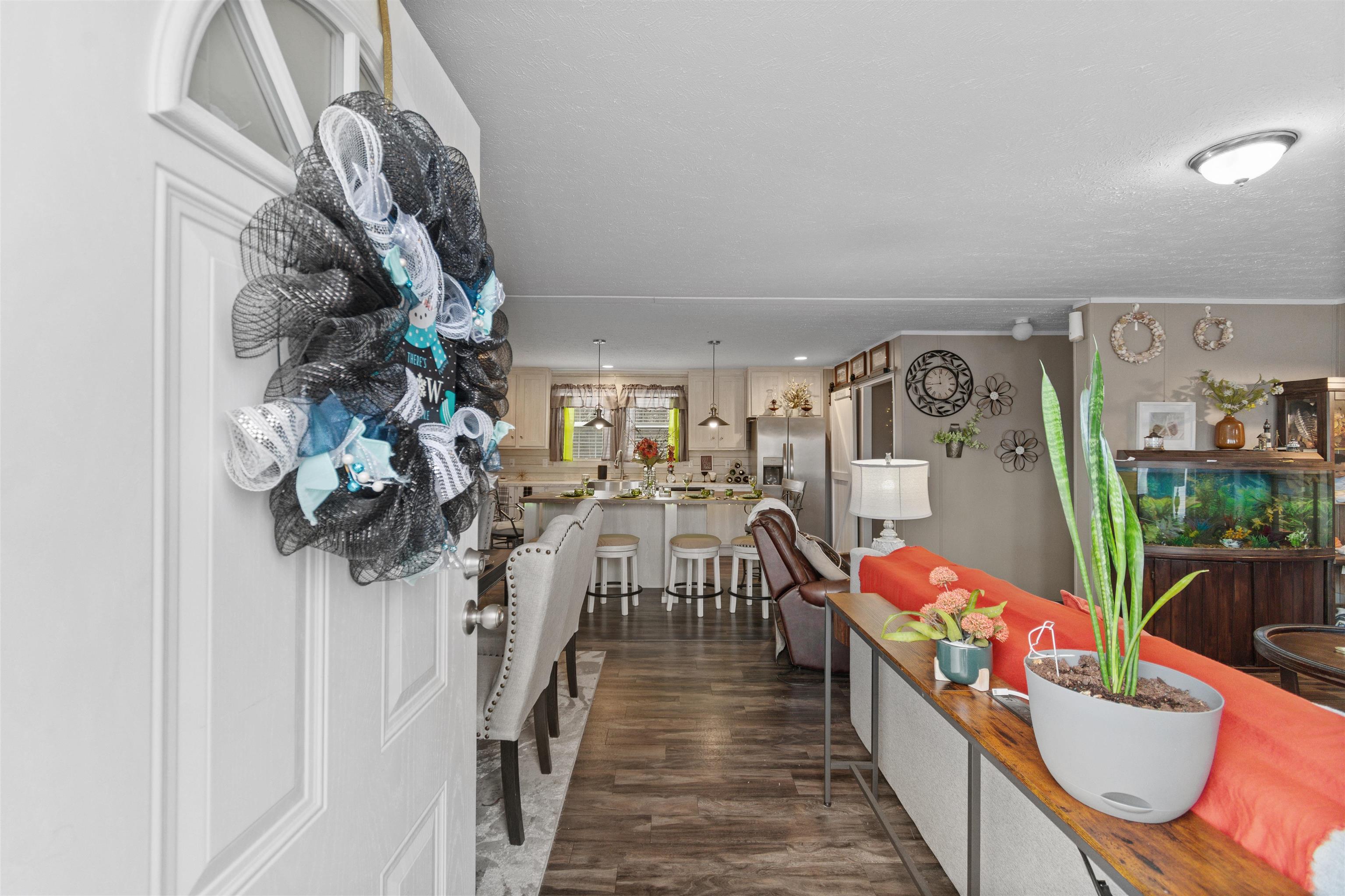 2482 Wigley Road Loris, SC 29569 - Photo 5 of 39 Foyer entrance with dark wood-type flooring