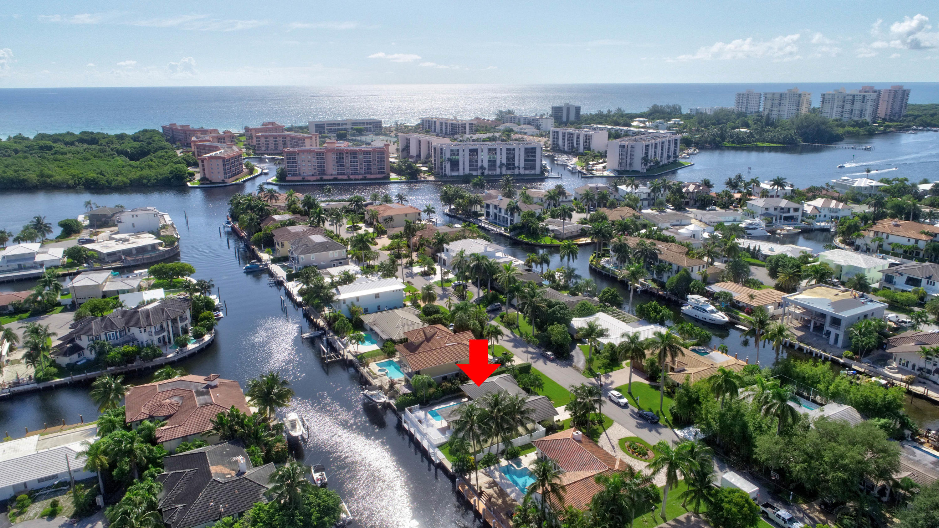 681 Marine Drive Boca Raton, FL 33431 - Photo 28 of 32 Aerial View