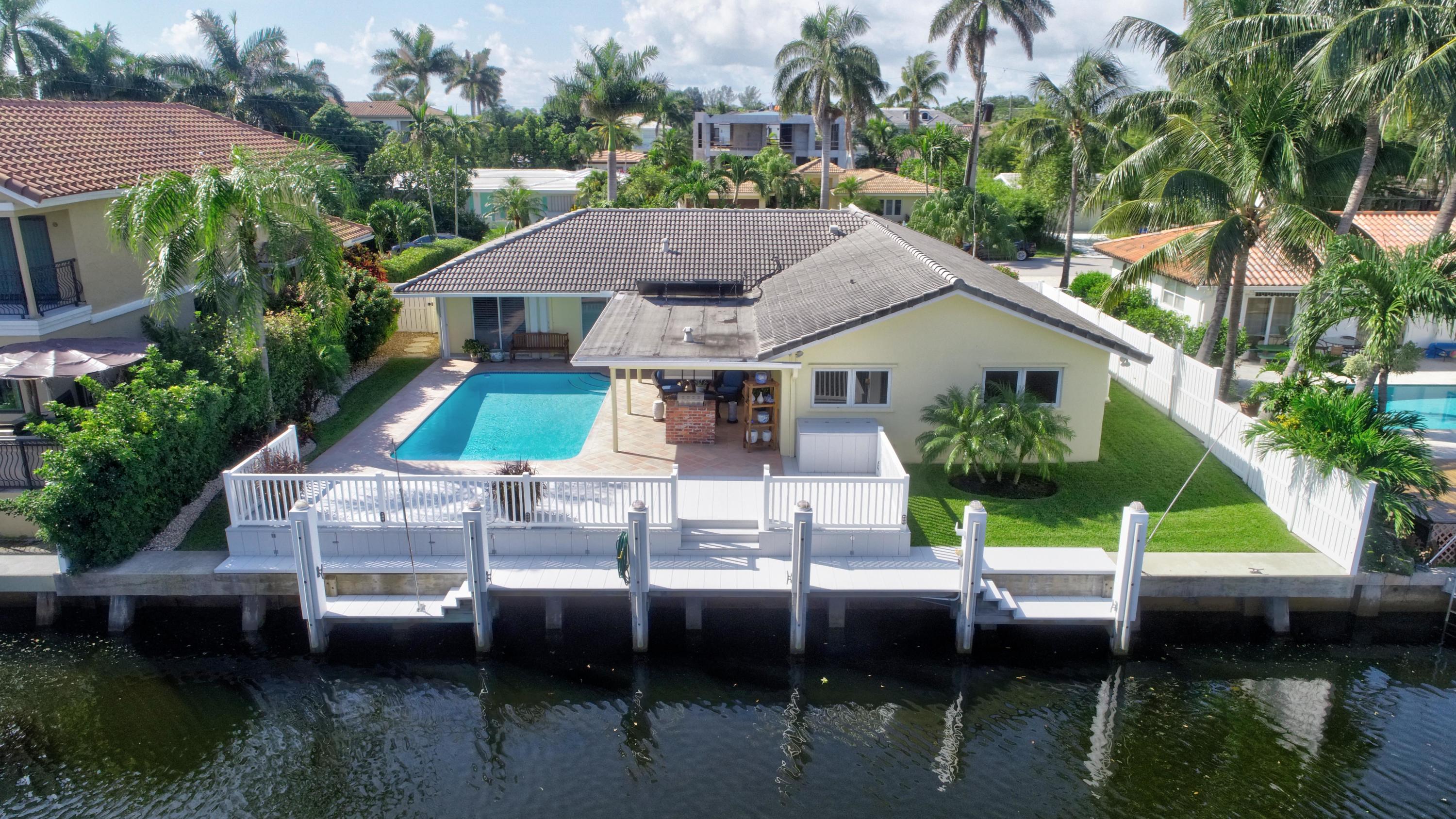 681 Marine Drive Boca Raton, FL 33431 - Photo 3 of 32 Dock and Waterfront