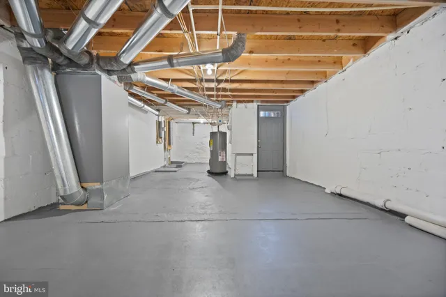 a view of balcony with wooden floor