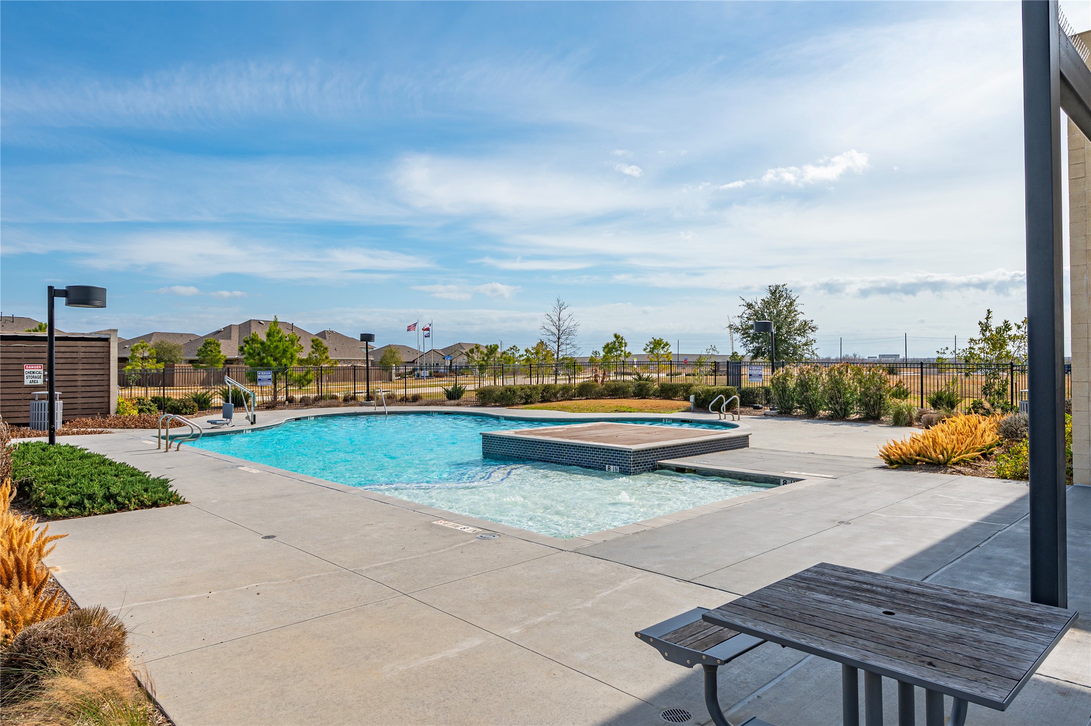2107 Santa Ana Way Baytown, TX 77523 - Photo 39 of 40 a view of swimming pool with furniture