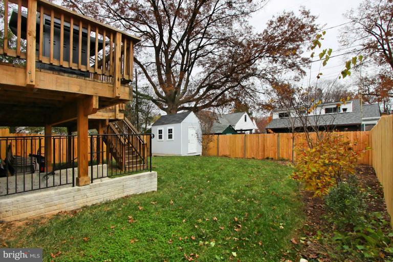 2845 Cameron Road Falls Church, VA 22042 - Photo 28 of 30 Fenced backyard