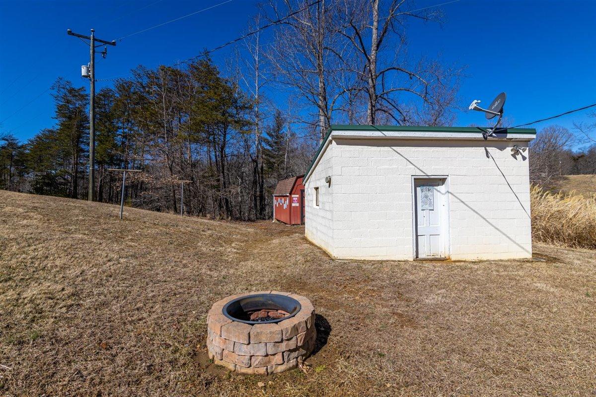 2717 Thompson Ridge Road Ferrum, VA 24088 - Photo 20 of 25 a view of a backyard
