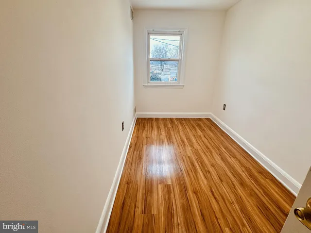 a view of wooden floor in a room