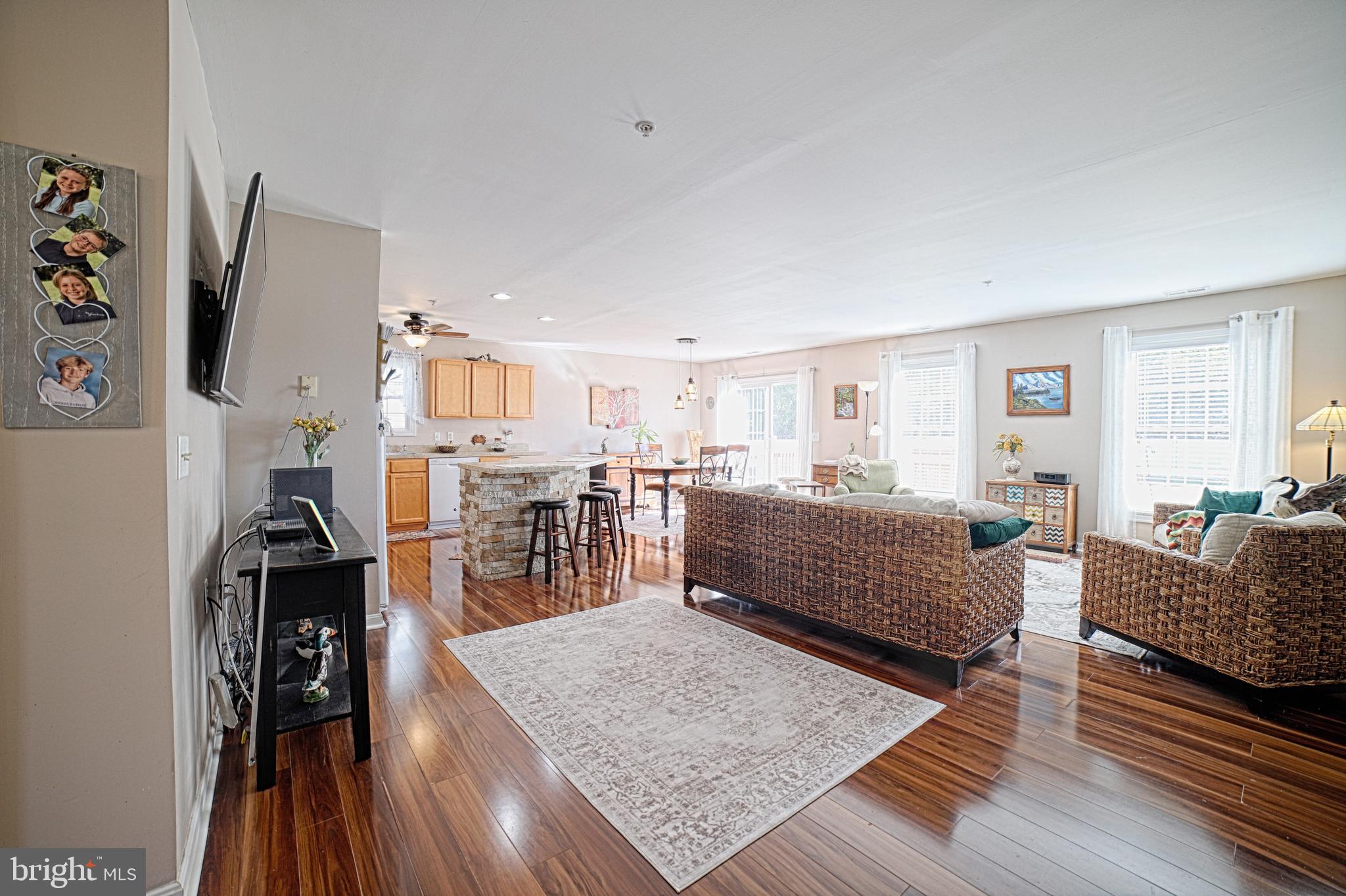 130 Walnut Street Ridgely, MD 21660 - Photo 18 of 27 a living room with furniture and a flat screen tv