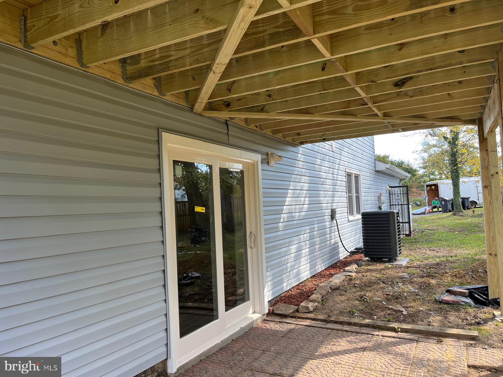 6706 Surratts Road Clinton, MD 20735 - Photo 20 of 24 a view of a backyard of the house