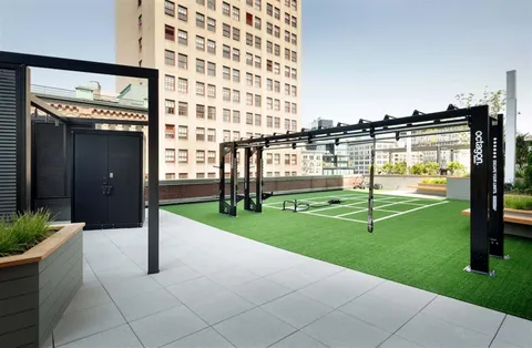 a view of a back yard