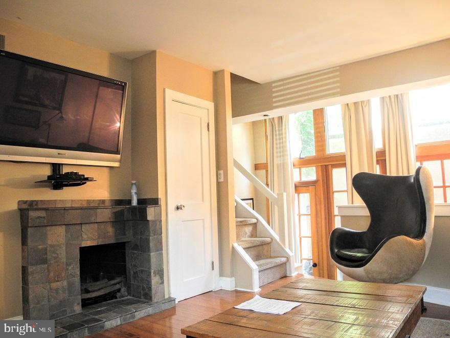 1933 Rodman Street Philadelphia, PA 19146 - Photo 8 of 21 a living room with furniture and a fireplace