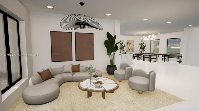 a kitchen with stainless steel appliances kitchen island granite countertop a sink a stove and a refrigerator