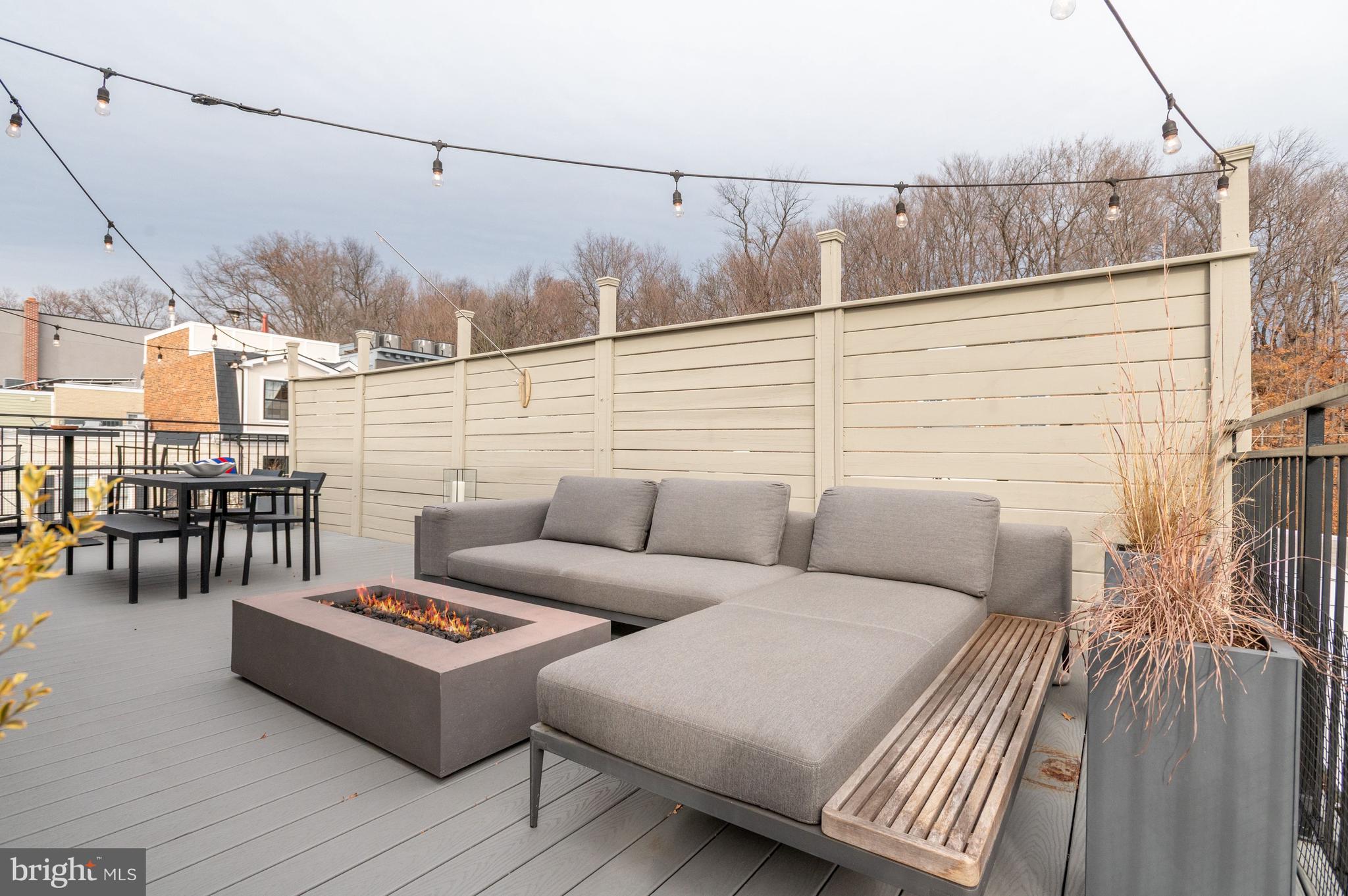 1921 35th Place Northwest, Unit 2 Washington, DC 20007 - Photo 18 of 29 Spacious rooftop deck