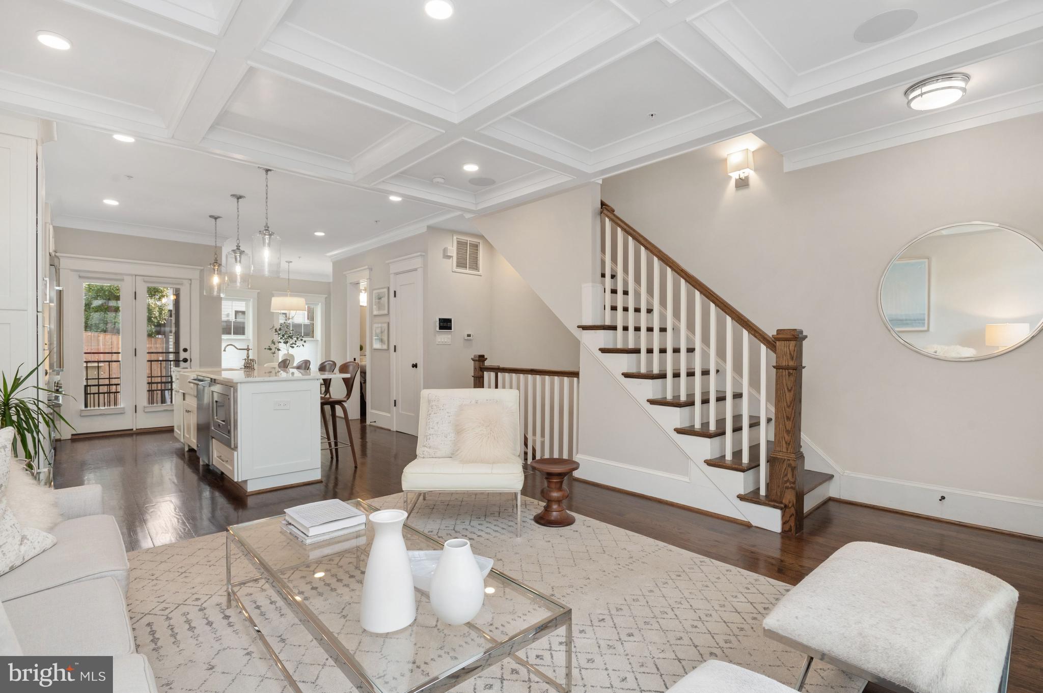 1921 35th Place Northwest, Unit 2 Washington, DC 20007 - Photo 4 of 29 Elegant moulding and hardwood floors throughout