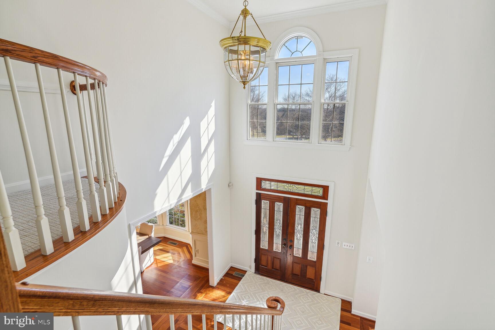 12313 Riding Fields Road Rockville, MD 20850 - Photo 3 of 42 Soaring Ceilings in Entrance Hall