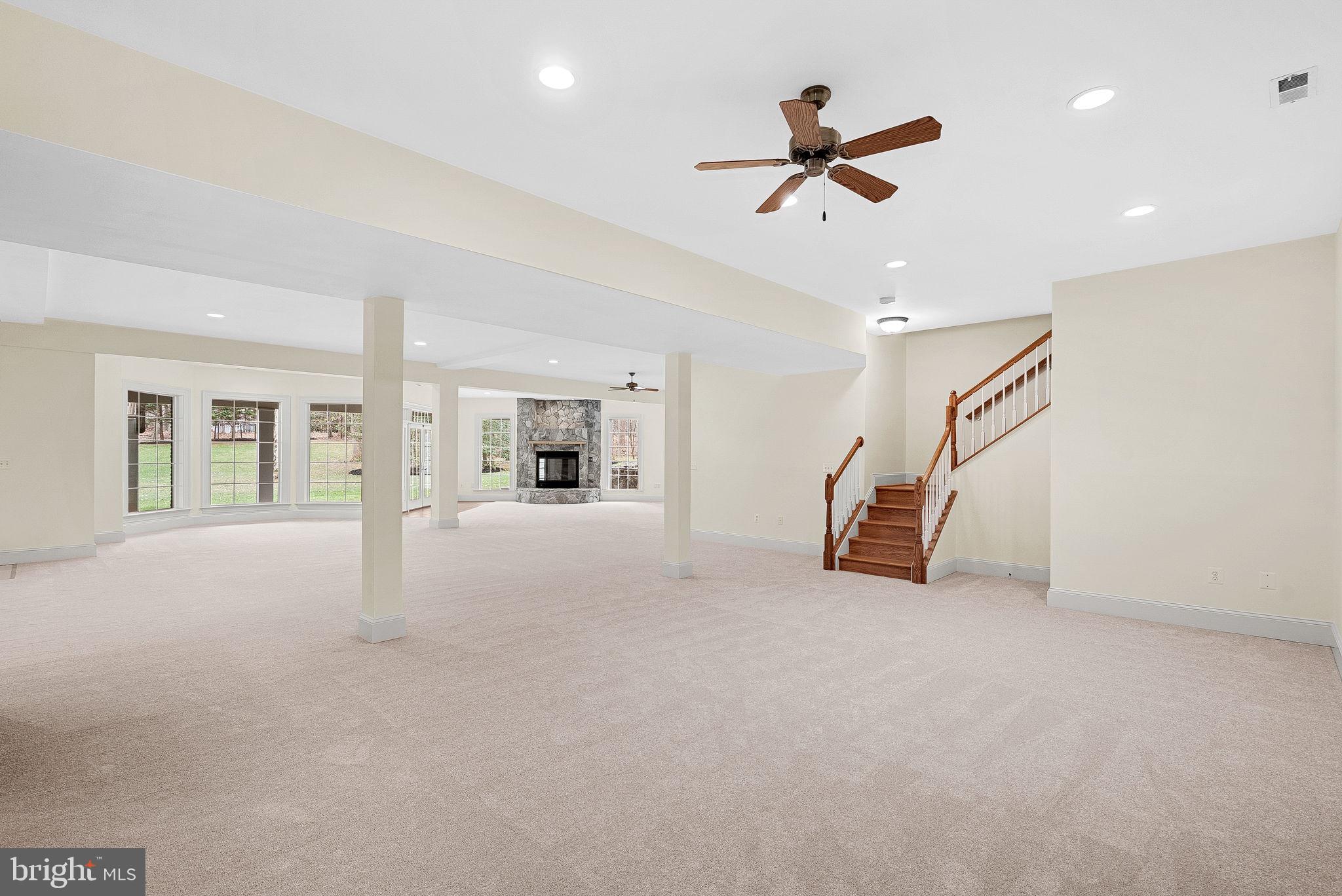 11913 Chapel Road Clifton, VA 20124 - Photo 98 of 124 Expansive Lower level with new carpet & padding