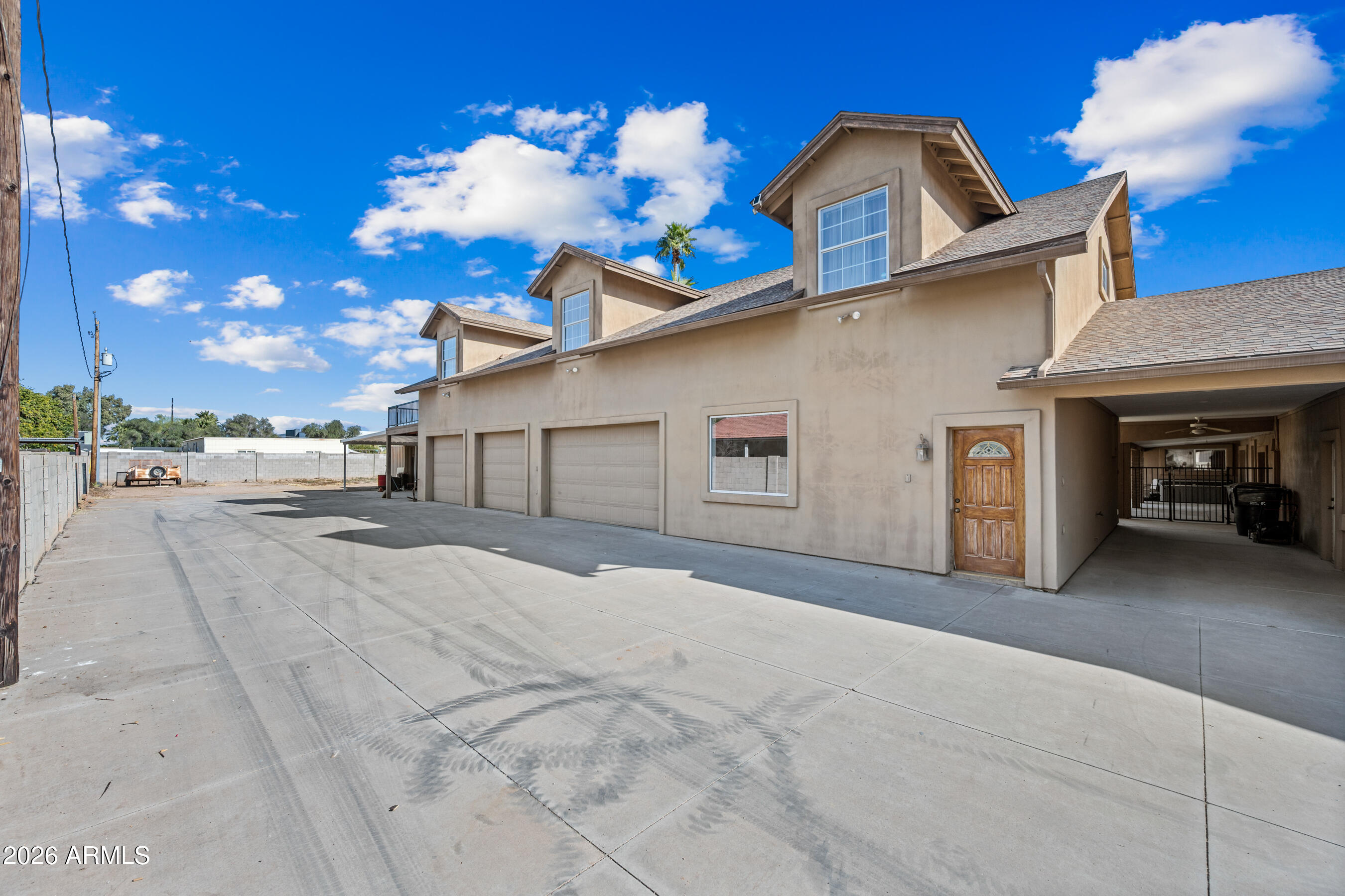 322 East Redfield Road Chandler, AZ 85225 - Photo 77 of 90 View from electric gate to back