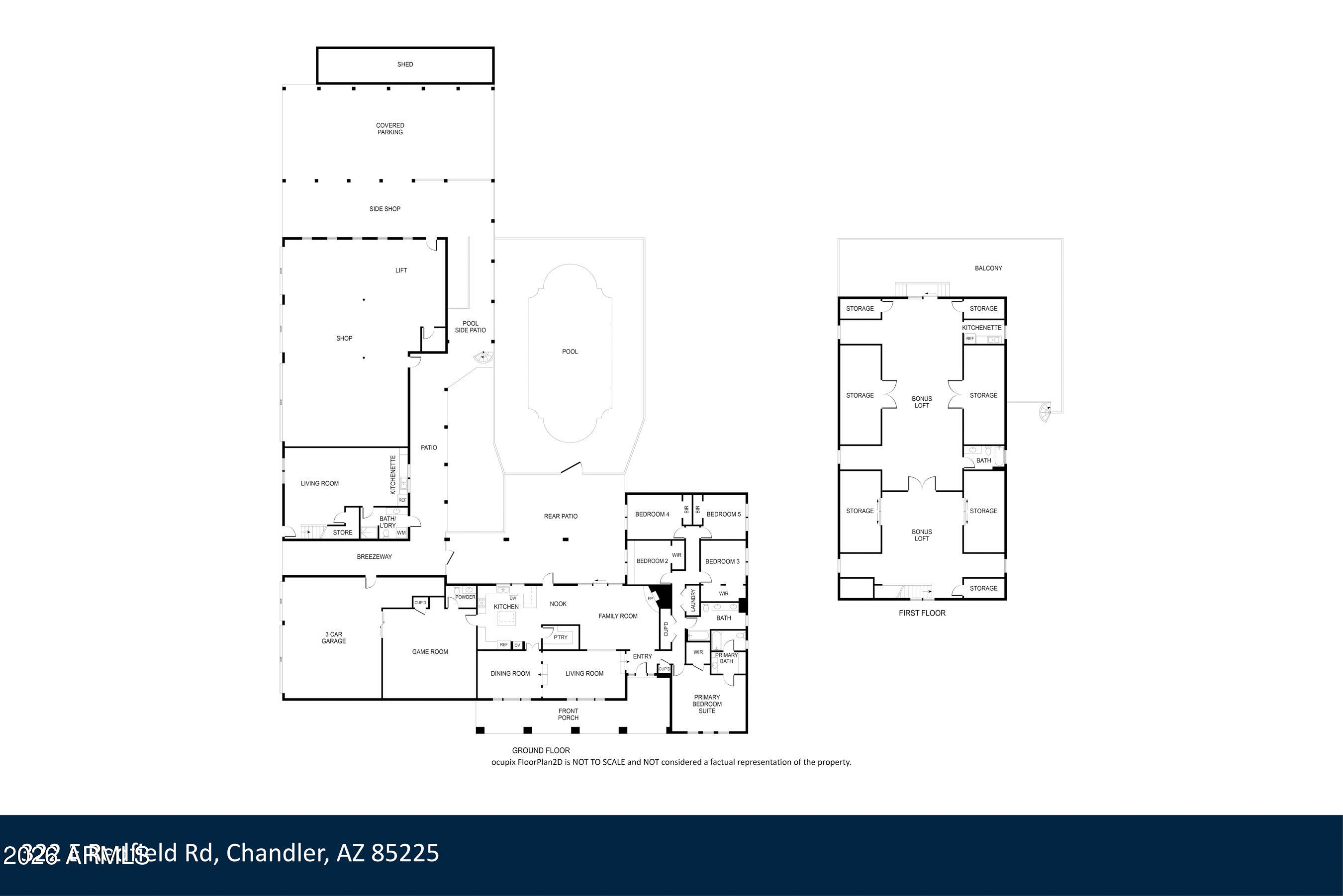322 East Redfield Road Chandler, AZ 85225 - Photo 91 of 94 Floor Plan