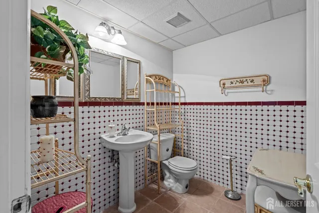 a car is parked in a room