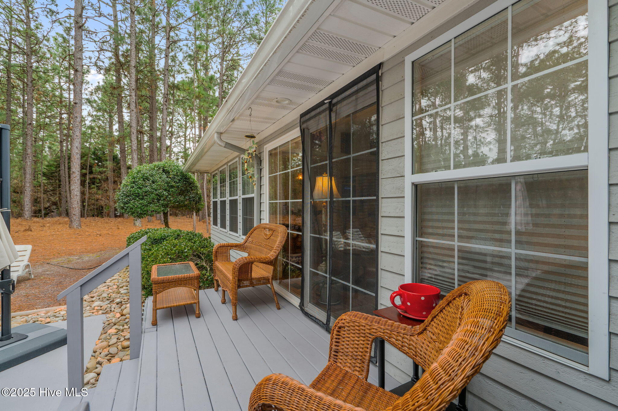 247 Longleaf Drive West End, NC 27376 - Photo 41 of 79 View of extended deck to relax on under the eaves.