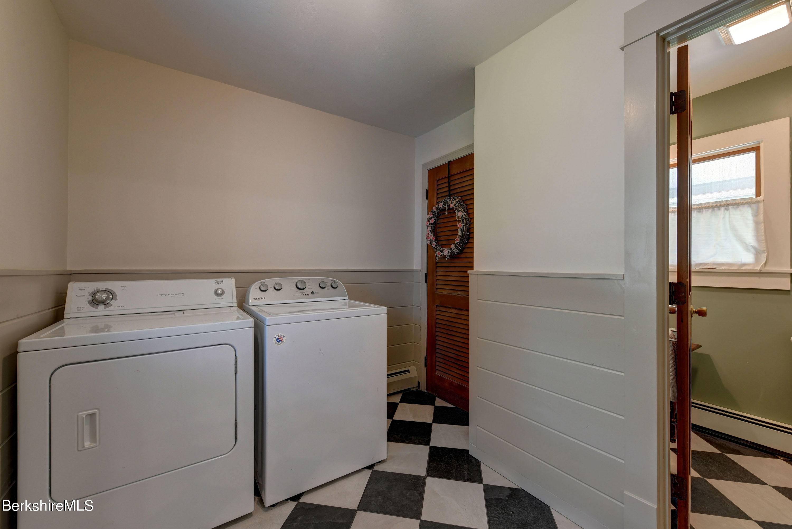 465 Devon Road Lee, MA 01238 - Photo 16 of 36 a utility room with dryer and washer