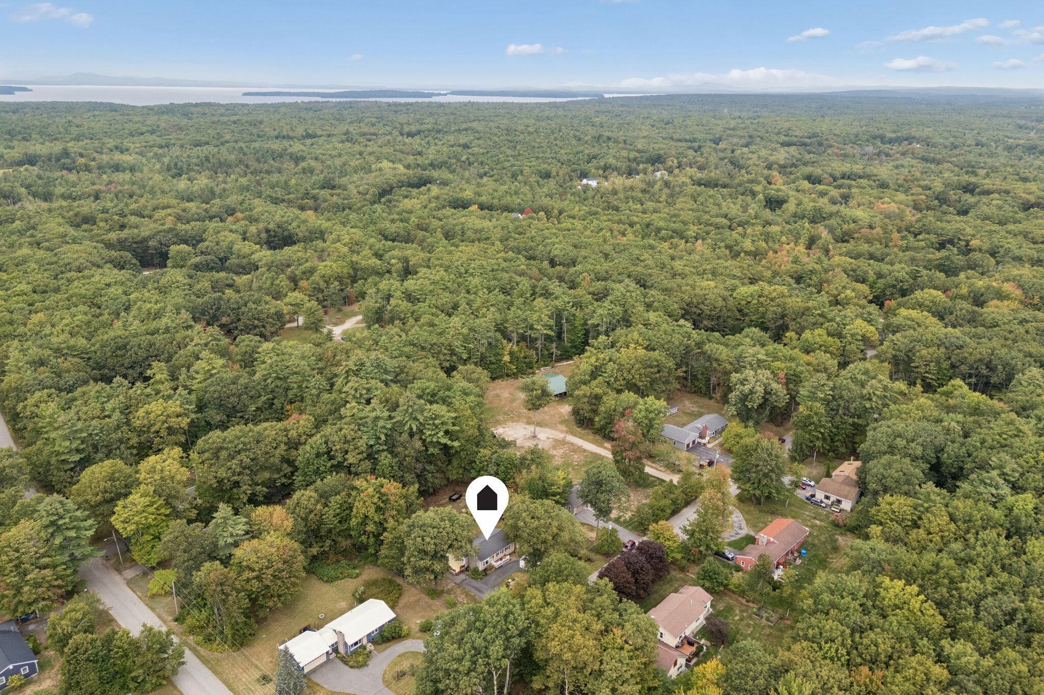 12 George Street Gorham, ME 04038 - Photo 6 of 46 Aerial