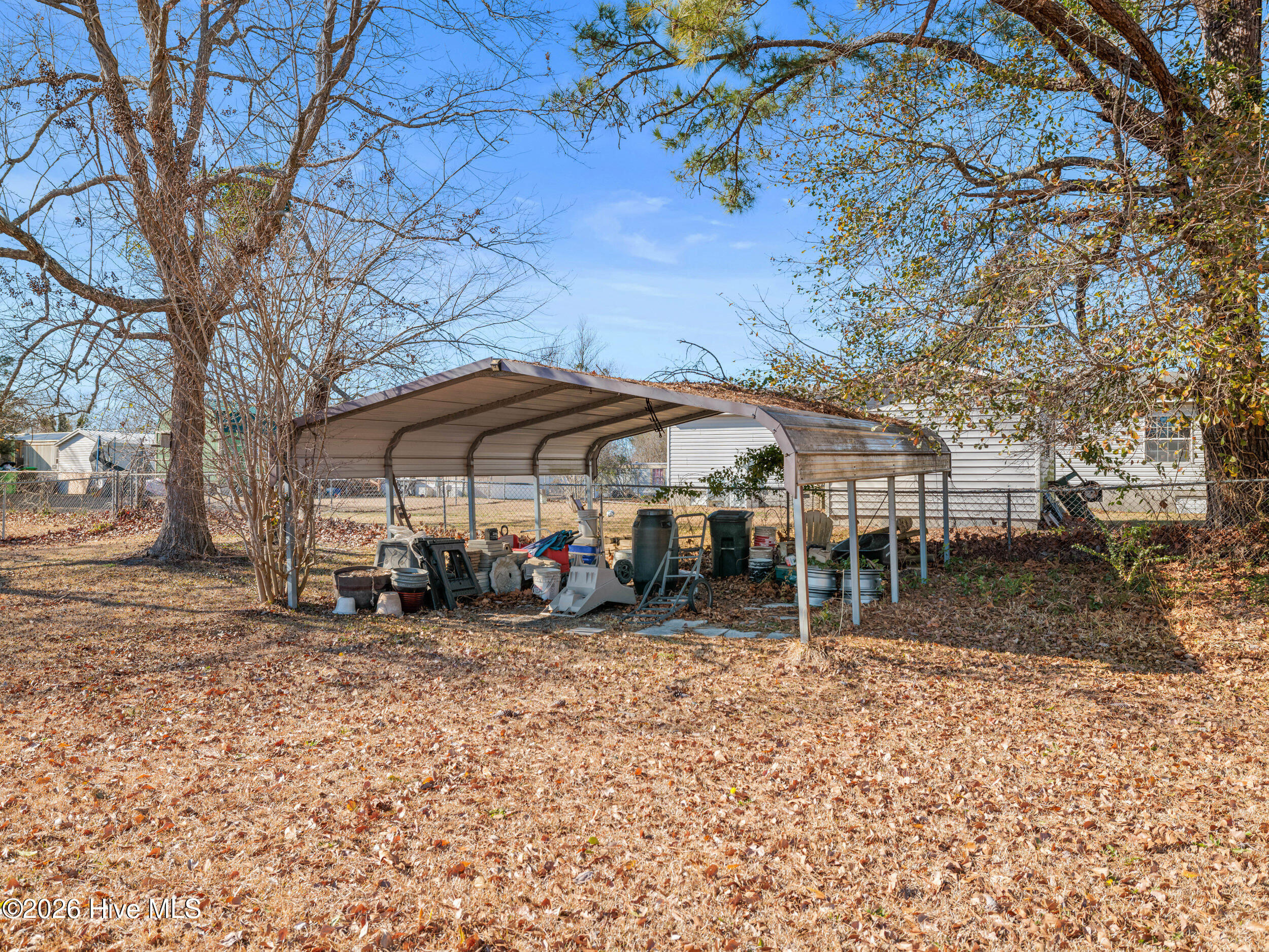 139 Bayberry Road Newport, NC 28570 - Photo 29 of 40 Covered carport area
