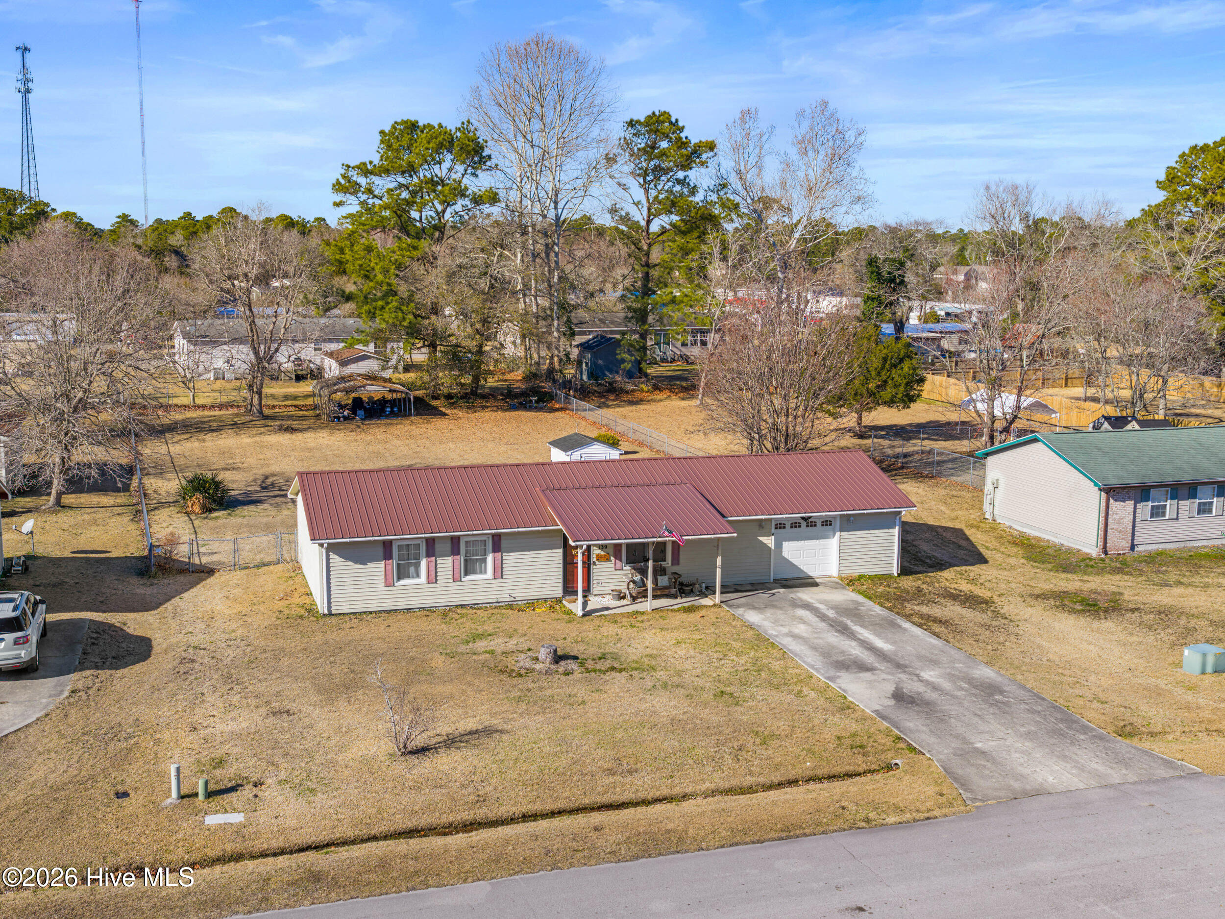 139 Bayberry Road Newport, NC 28570 - Photo 33 of 40 Drone
