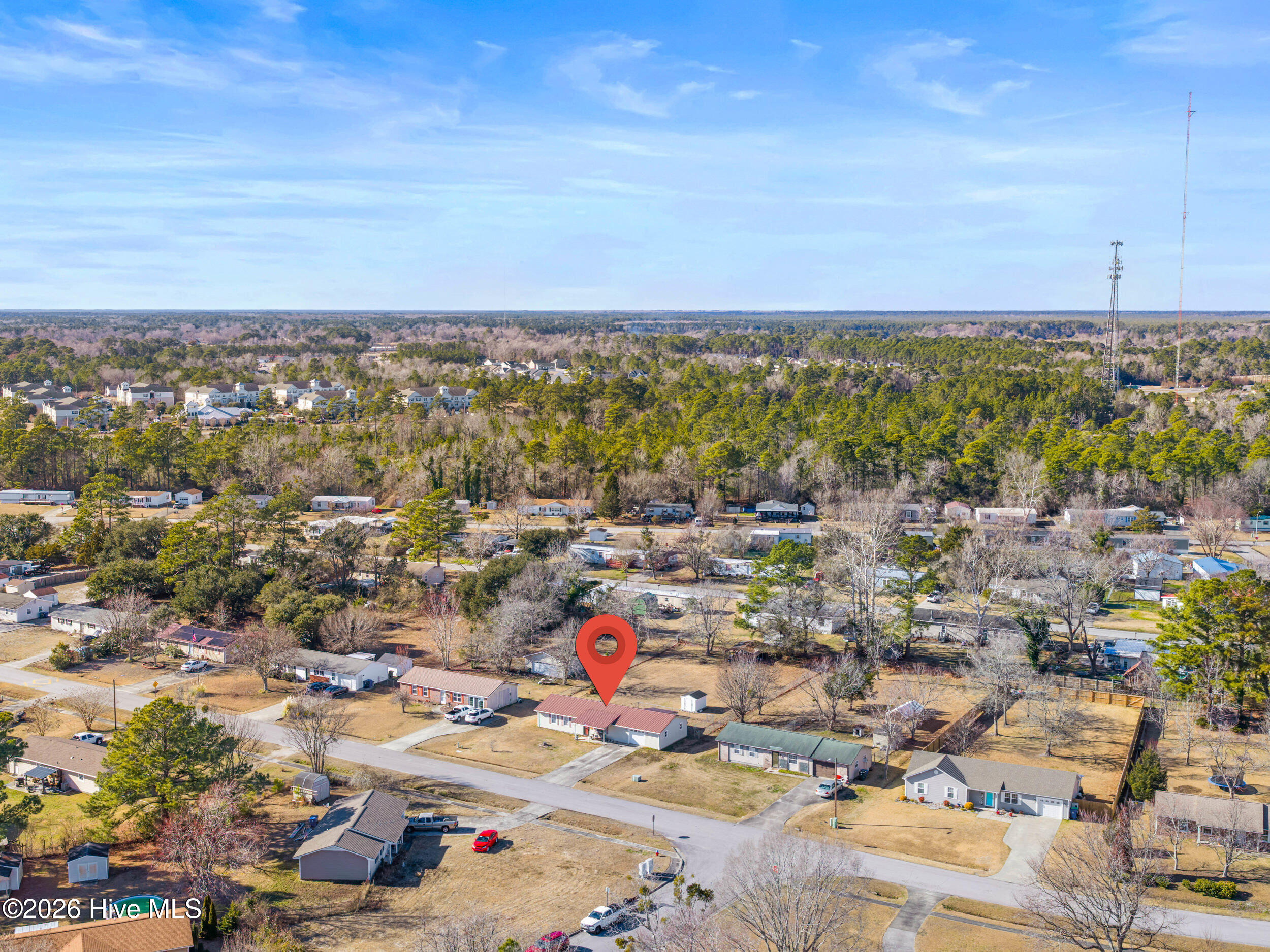 139 Bayberry Road Newport, NC 28570 - Photo 36 of 40 Drone