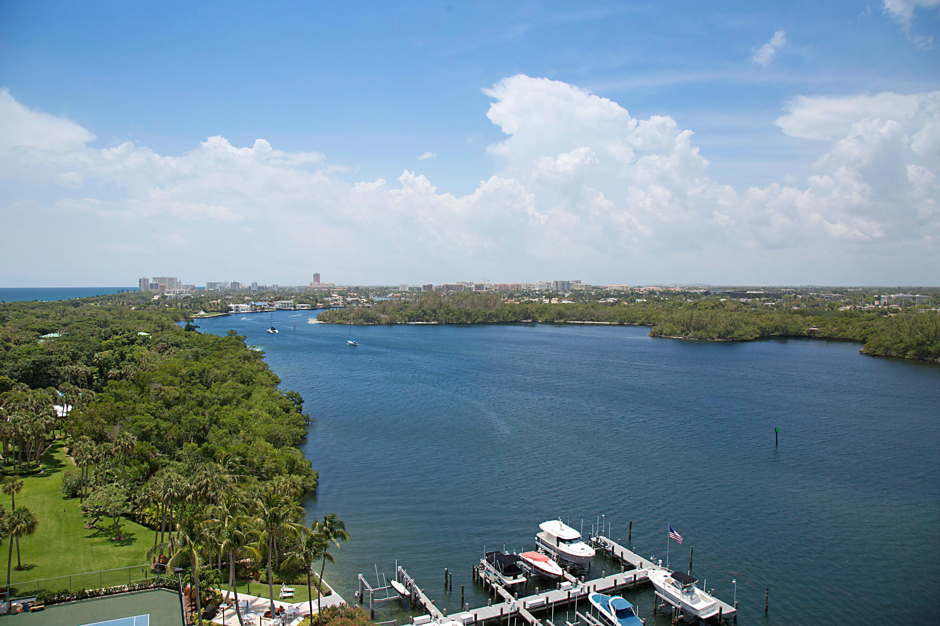 VIEW FROM WRAP AROUND BALCONY